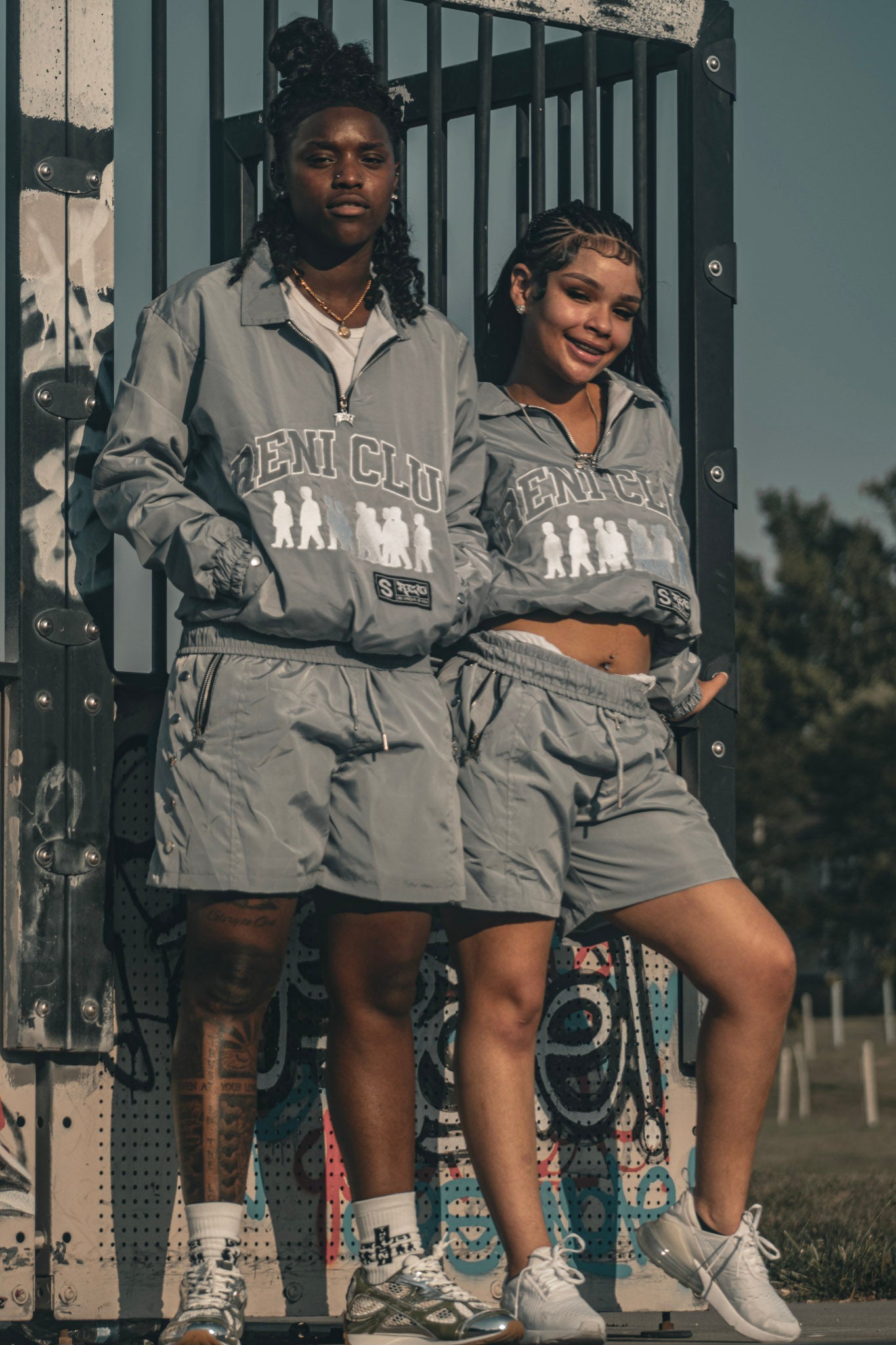 I <3 Reni Windbreaker Men Sets