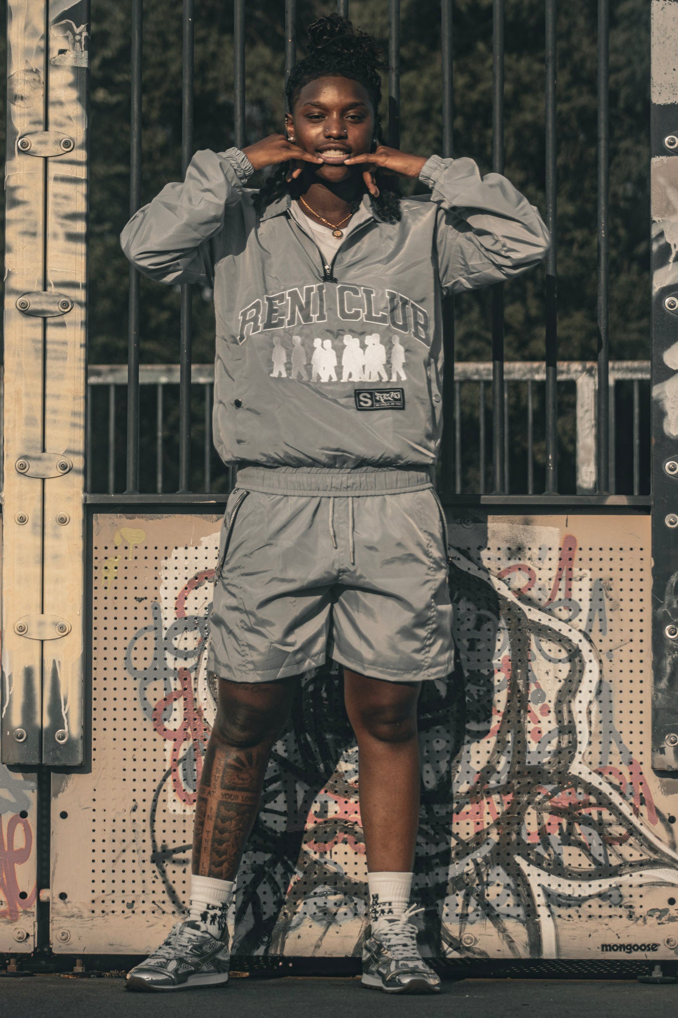 I <3 Reni Windbreaker Men Sets