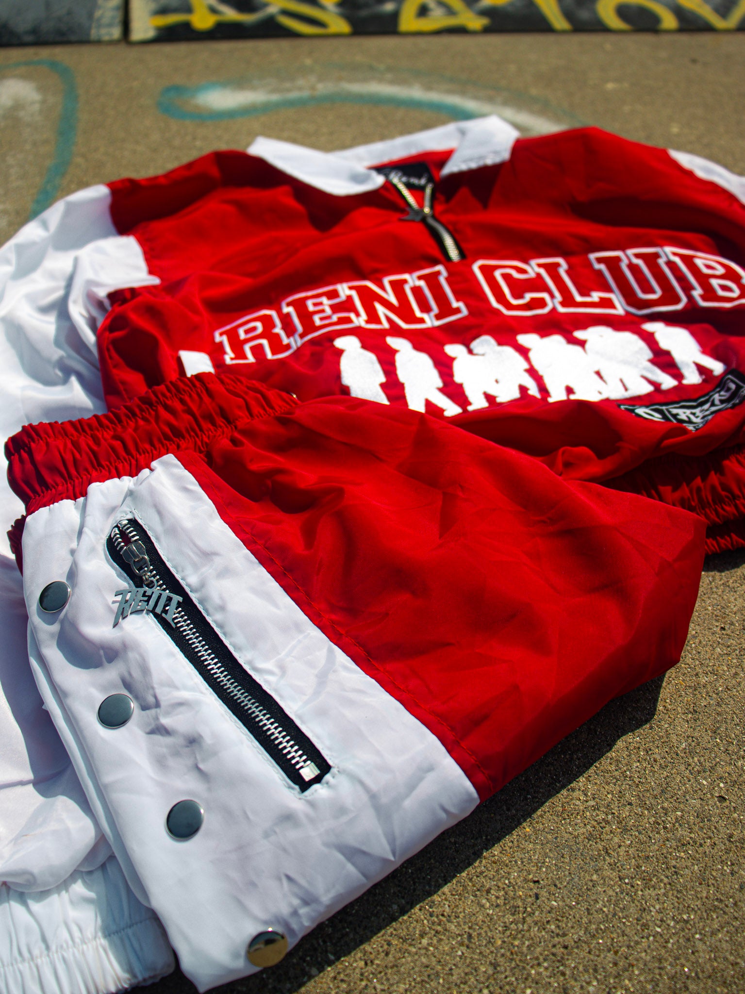 I <3 Reni Windbreaker Men Sets