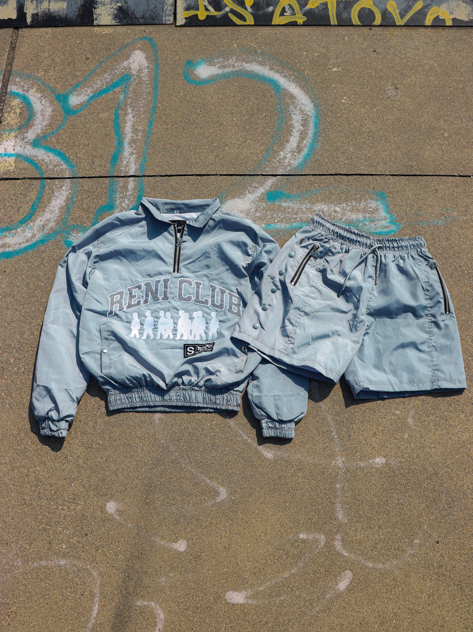 I <3 Reni Windbreaker Men Sets